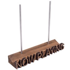 Ahora en reproducci n Soporte para discos de vinilo madera para montaje en pared