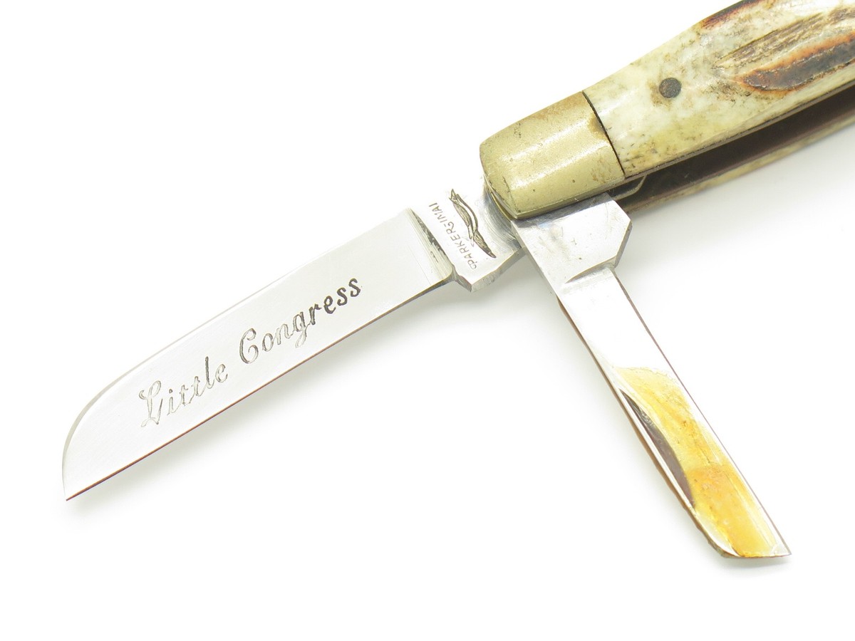 Vintage 1980s Parker Imai Seki Japan K298 Little Congress Stag