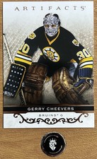 Gerry Cheevers 2021-22 Upper Deck Artifacts Rose Gold #150 Boston Bruins