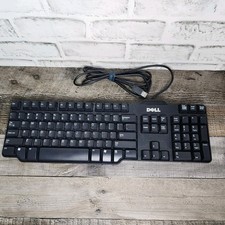 Dell SK-8115 Wired USB Standard Keyboard Black - Very Good Condition