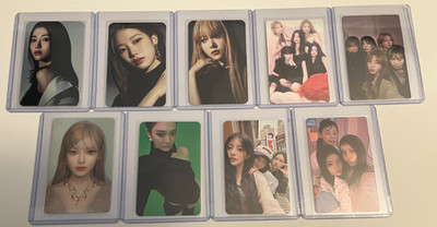 aespa, LE SSERAFIM, ILLIT OFFICIAL ALBUM PHOTOCARDS (YOU PICK) K-POP