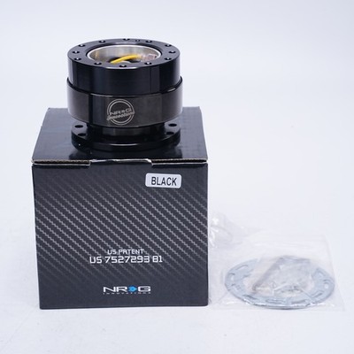 NEW NRG Gen 2.0 Steering Wheel Quick Release Black SRK-200BK