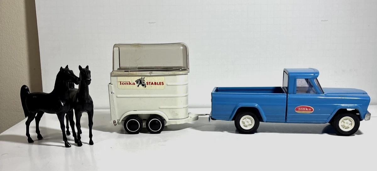 Tonka Blue 1960 Vehicle Year Vintage Manufacture Diecast Cars