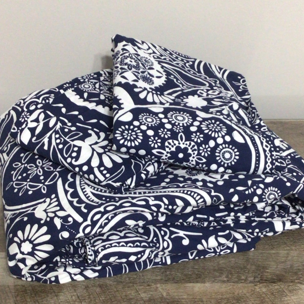 Couette Pottery Barn Teen – Twin, Bleue, Avec Poches – NEUF Sans étiquette