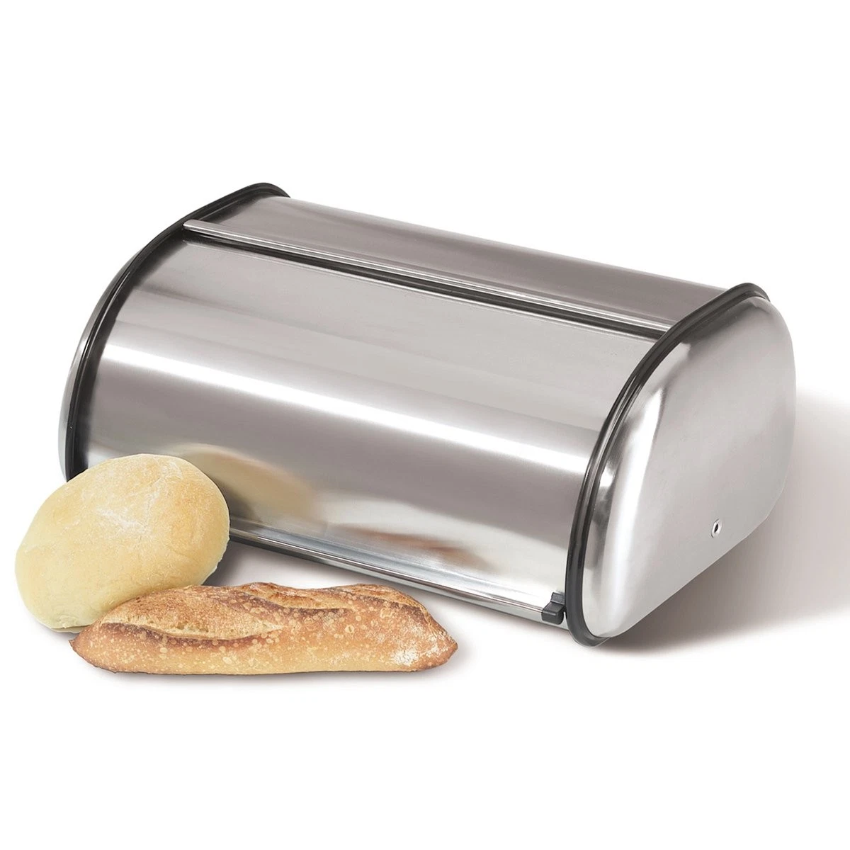 Oggi Stainless Steel Roll Top Bread Box, Silver, 17.50 Inch by 7.50 Inch by
Opens in a new window or