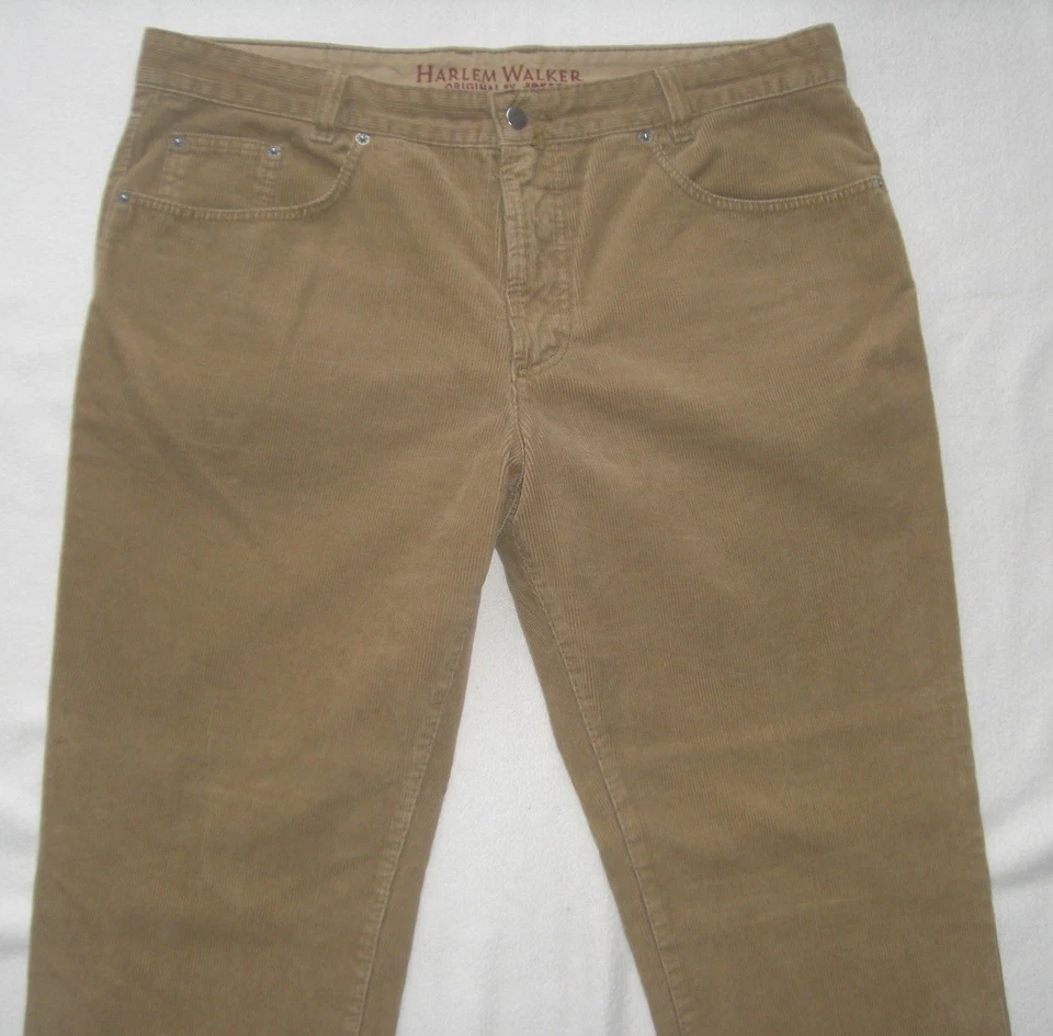 Joker Hombre Pantalones de Pana W40 L30 Harlem Walker 40-30 Estado (Como) Nuevo - Imagen 2 de 4