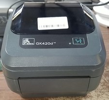 Zebra GK420D GK42-202210-00AU Thermal Label Printer. No AC Adapter. READ    