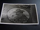 WW2 Picture on Plane And my Name is Texas Dan Air Plane Vintage Photo Oct 1941