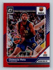2024-25 Donruss Euroleague Optic Red Chimezie Metu 06/99 FC Barcelona #1