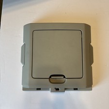 04-08 Ford F150 Overhead Console Sliding Rail Compartment Wstorage Gray