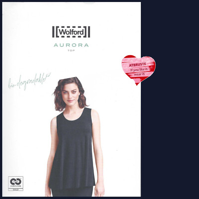 Wolford Aurora Pure Top   XS   navy opal ... C2C  - besonders weiches Top