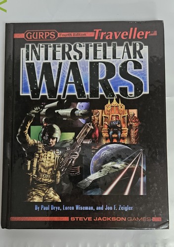 Gurps Traveller Interstellar Wars Roleplaying Jon Zeigler Steve Jackson Games - Picture 2 of 14