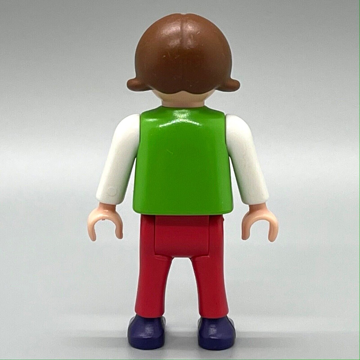 Set Di Bretelle, Scarpe E Pantaloni Marroni Playmobil – Abbigliamento Per Bambino, Western/vittoriano 1900, Non Giocato - Foto 4