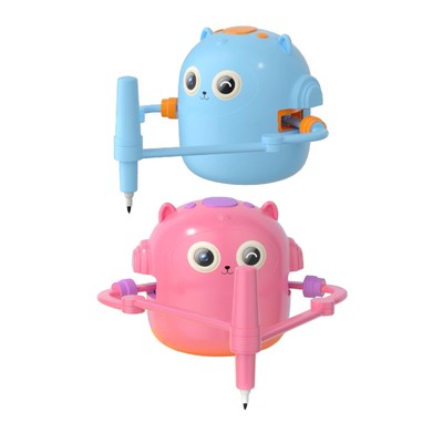 Drawing Robot Toy for Boys Girls with 100 Learning Cards and 2 Pens for Kid