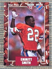 Emmitt Smith 1991 Star Pics #20 Rookie of the Year Florida Gators Dallas Cowboys