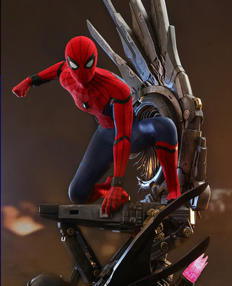 ⭐Sideshow-Hot Toys⭐Spider-man Deluxe Version Special Ed⭐QS015B⭐SMHC 1:4 Figure⭐