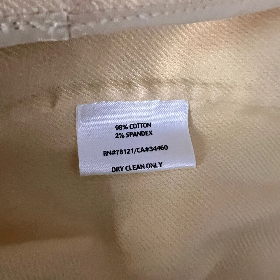 Blazer Eileen Fisher Mujer Mediano Pequeño PM Amarillo Manga Larga Doble Pecho Foto 4 de 4