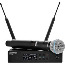 Shure Qlxd24/b58 H50 Wireless System W/ Qlxd2/beta58a Handheld Mic. Transmitter