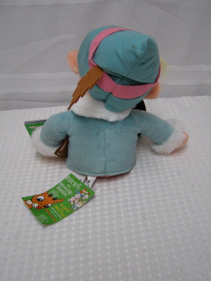 Rudolph 1998 Island of Misfit Toys Grande 12" Herbie Nuevo con Etiquetas y Libro Dorado Foto 2 de 3