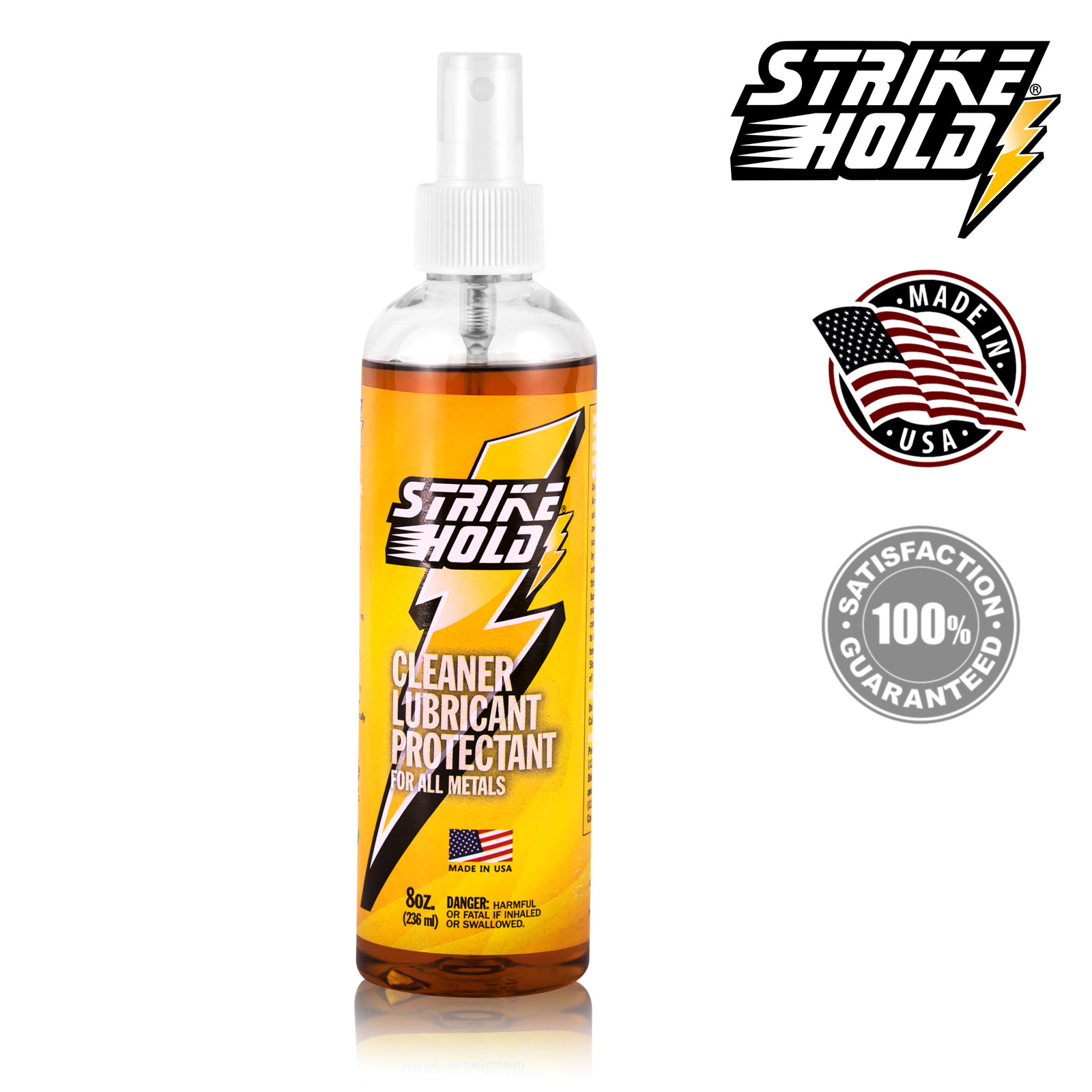 StrikeHold 8oz Gun Oil Lube CLP Gun Cleaner Shotgun Rifle Pistol Gun