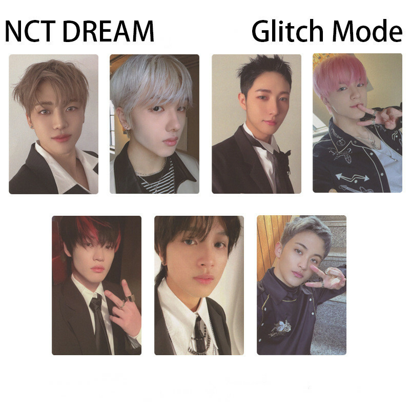 Kpop NCT DREAM Glitch Mode Photo Cards New Album Autograph