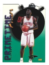 D 1996 Signature Rookies Primetime Die Cut Basketball Michael Finley #PT6 NRMT