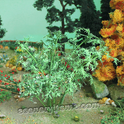 Free Shipping MP SCENERY 20 Bamboo Trees O Scale Architectural Railroad Layout