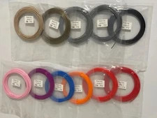 New 3d pen plastic filament 1.75mm and 5m long multicolored