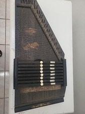 Vintage 32 String Autoharp Oscar Schmidt Black Finish