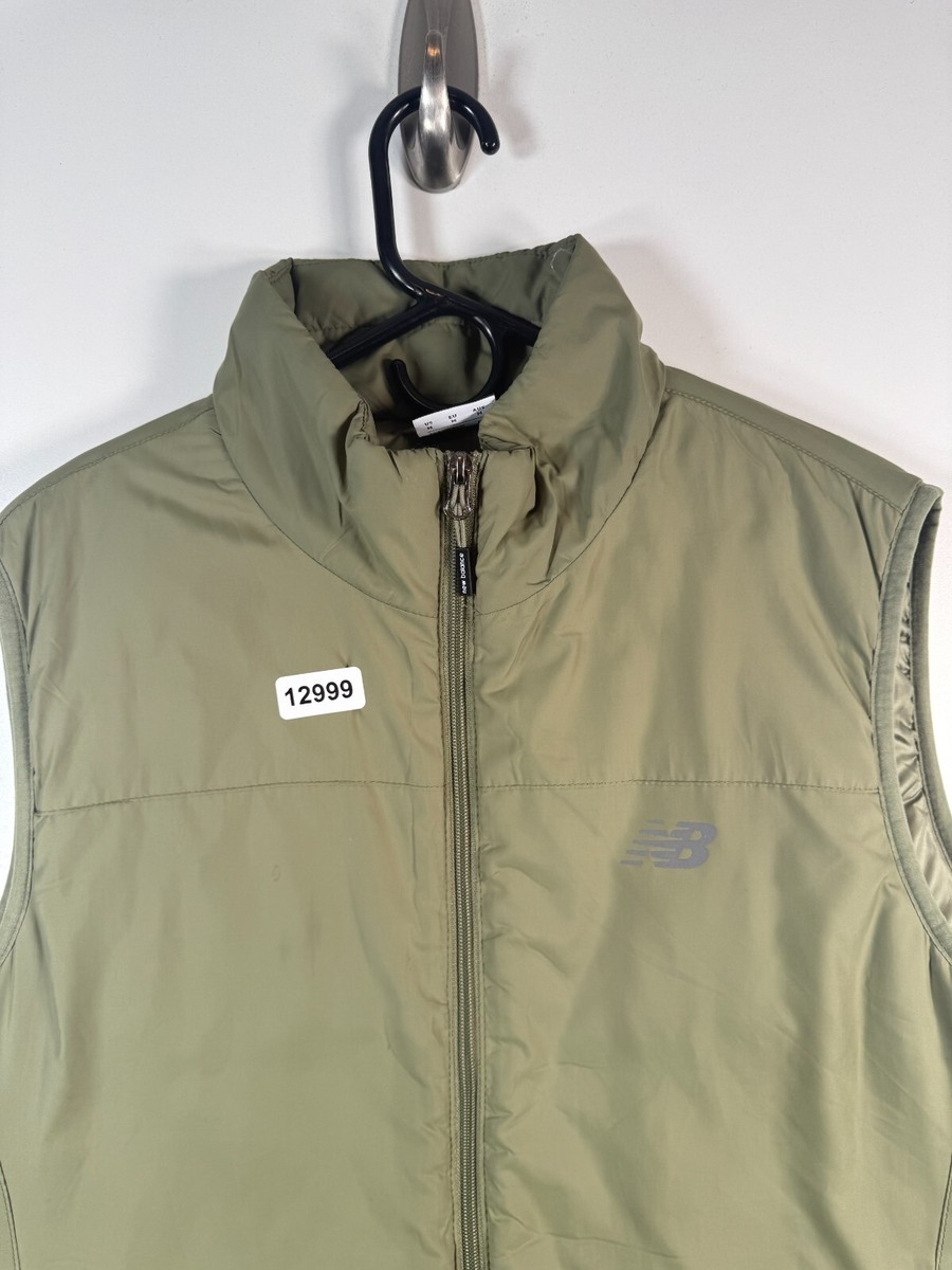New Balance Unisex Full Zip Mockneck Comfort Puffer Tech Vest
