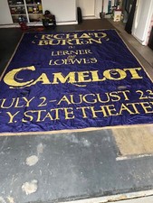 Richard Burton in Camelot, New York State Theater, Lincoln Center, Large Banner