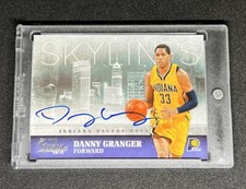 Danny Granger 2009/10 Panini Studio Skylines On Card Auto #/99 Pacers