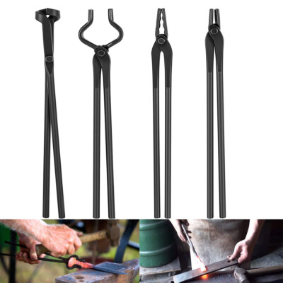 Knife Making Tongs Set Knifemaking Blacksmith Anvil Forge Vise Bladesmith Tools