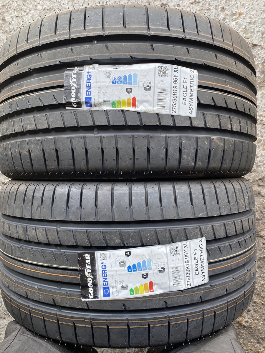 2x Goodyear Eagle F1 Asymmetric 2 275/30/19 96Y XL 2753019 275 30