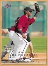 EMILIO BONIFACIO ARIZONA DIAMOND BACKS ROOKIE #307 - UPPER DECK NM-MT 2008