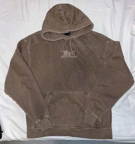 kith brown hoodie