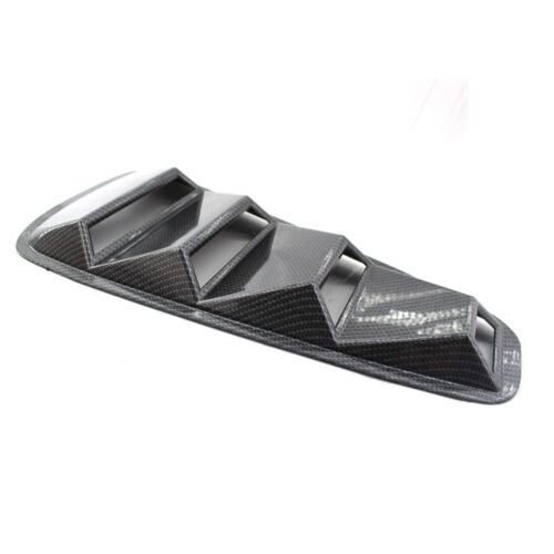 Fit for Ford Mustang 2005-2009 Carbon Fiber Vent 1/4 Quarter Window Louver Cover - Picture 3 of 8