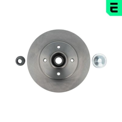 2x Bremsscheibe OPTIMAL 702352BS1 passend für RENAULT