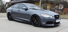 Cup Spoilerlippe Front Ansatz V.1 passend für JAGUAR XF- R schwarz Hochglanz