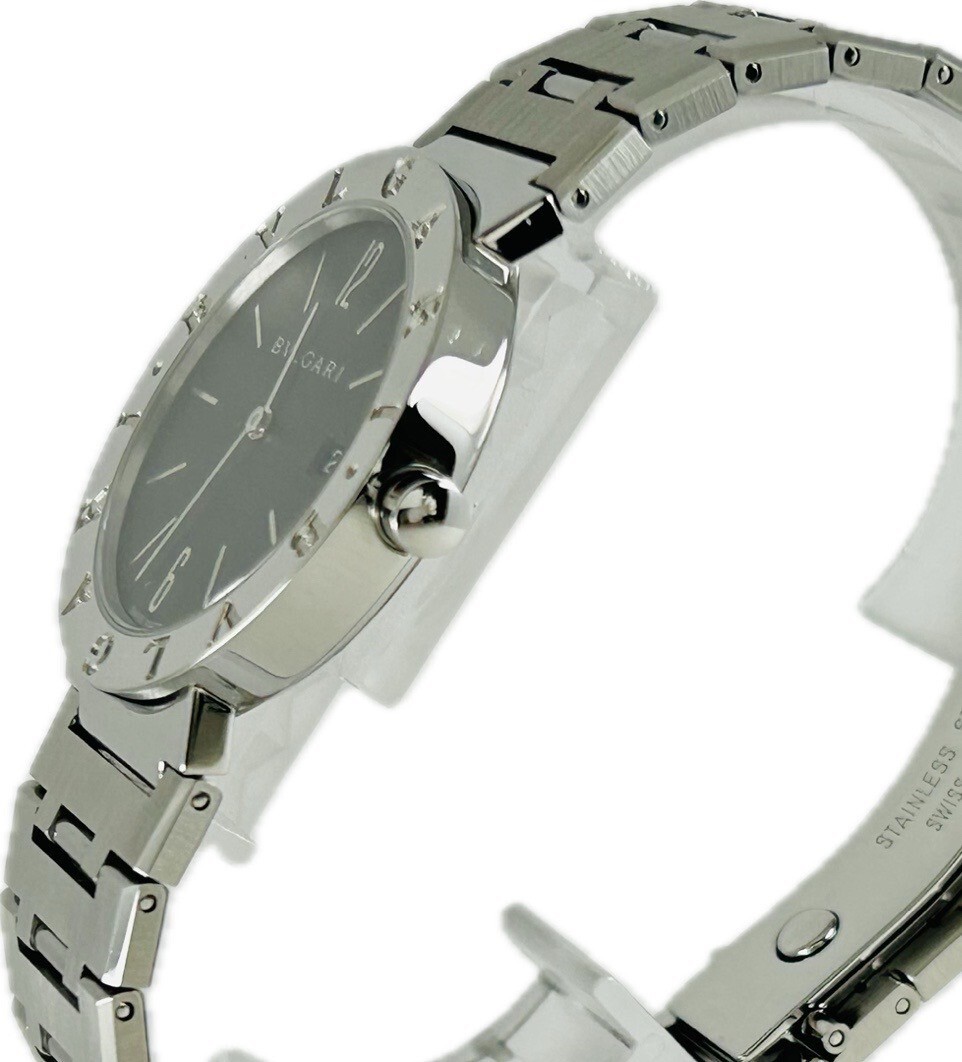 Discount Bvlgari BvlgariBvlgari BB33SS Black Quartz Unisex