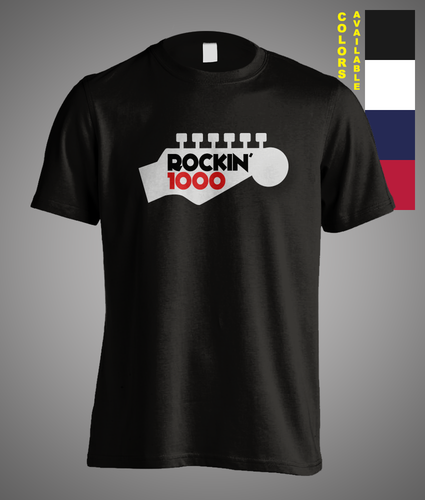 New Tee ROCKIN' 1000 Foo Fighter Learn 