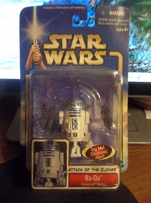 Star Wars AOTC Episode II R2-D2 Coruscant Sentry '02 #14 ''NOT MINT''