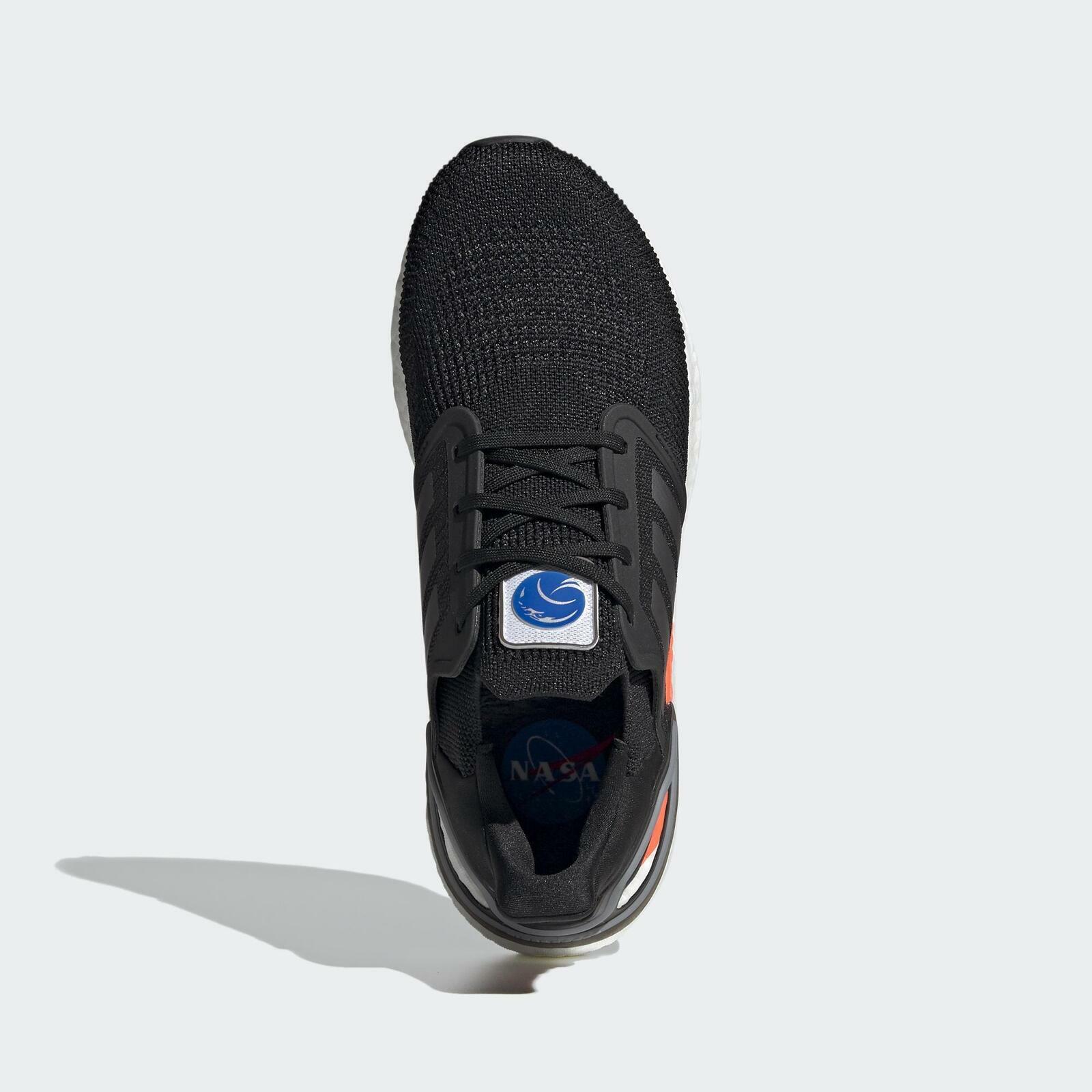 Adidas Ultraboost 20 [FX7979] Men Running Shoes Black/Iron Metallic | eBay