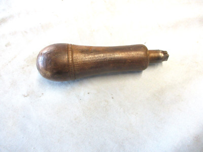 VINTAGE TOOL HOLDER - TOOL HANDLE WITH 17 BITS PLUS THE WRENCH