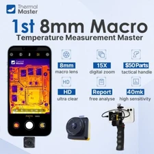 T2S Pro Thermal Imaging Camera Macro lens for HVAC,House,PCB Motherboard Inspect