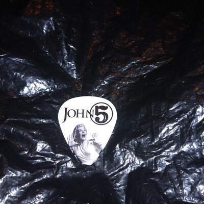 Motley Crue Ex ROB ZOMBIE Marilyn Manson John 5 Signature Cool Tour GUITAR PICK