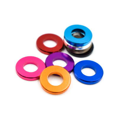 #ad Multi colored Aluminum 6061 Flat Washers M3 M4 M5 M6 $47.56