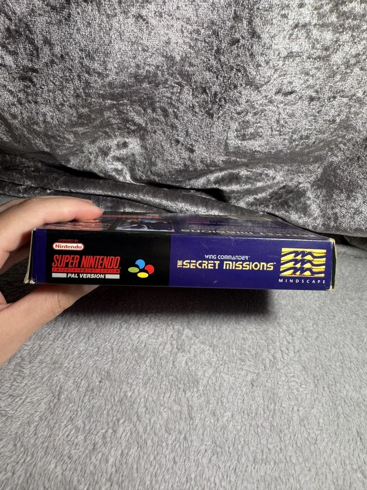 WING COMMANDER SECRET MISSIONS - SUPER NINTENDO SNES BOXED PAL UK - Image 2 of 4