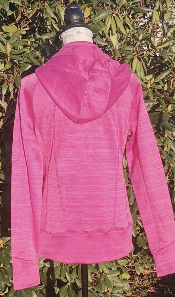 Розовая толстовка с капюшоном 90 градусов Reflex на молнии с длинным рукавом куртка Med Barbiecore  - Изображение 2 из 4