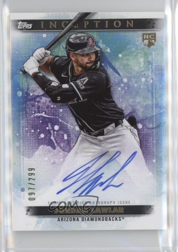 2024 Inception Base Rookie and Emerging Stars 97/299 Jordan Lawlar Auto RC 13u1